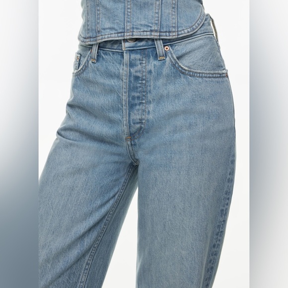 Denim Forum The '80s Jody Hi-Rise Baggy Taper Jean - Picture 5 of 13